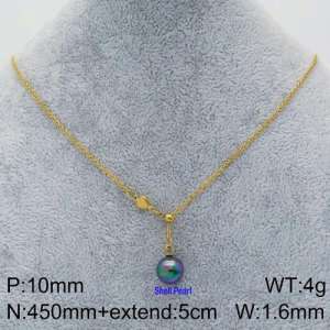 Shell Pearl Necklaces - KN109646-Z