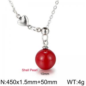 Shell Pearl Necklaces - KN109650-Z