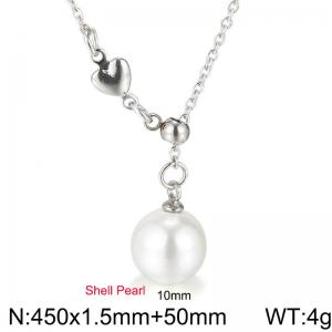 Shell Pearl Necklaces - KN109659-Z