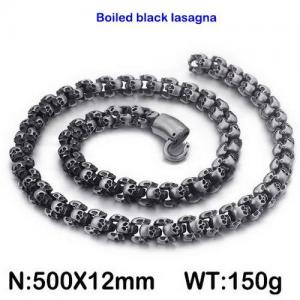 Stainless Steel Necklace - KN109683-KJX