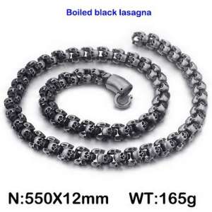Stainless Steel Necklace - KN109684-KJX