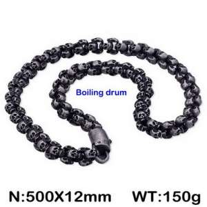 Stainless Steel Necklace - KN109687-KJX