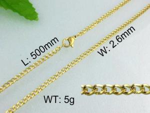 Off-price Necklace - KN11055-ZC