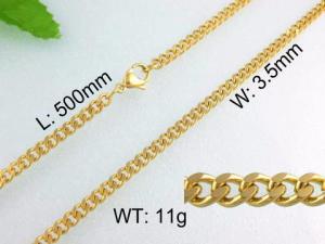 Off-price Necklace - KN11057-ZC