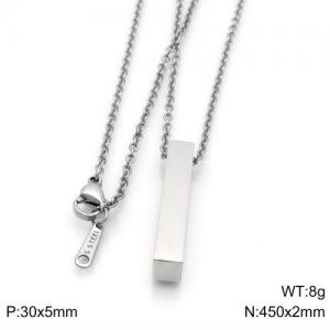 Stainless Steel Necklace - KN110950-GC