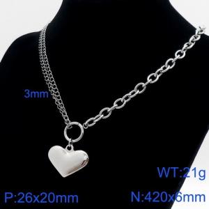 Stainless Steel Necklace - KN111001-Z