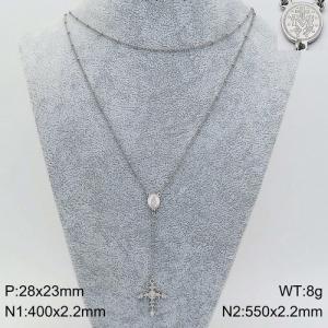 Stainless Steel Necklace - KN111128-Z