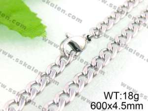 Stainless Steel Necklace - KN11125-Z
