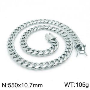 Stainless Steel Necklace - KN111366-Z