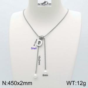 Stainless Steel Necklace - KN111862-Z