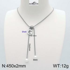 Stainless Steel Necklace - KN111865-Z