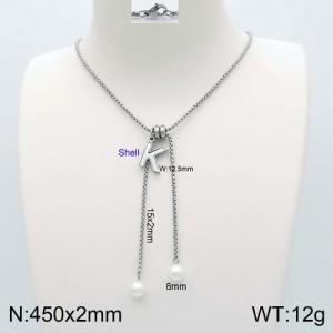 Stainless Steel Necklace - KN111869-Z