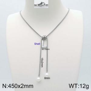 Stainless Steel Necklace - KN111870-Z