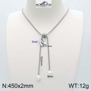 Stainless Steel Necklace - KN111872-Z