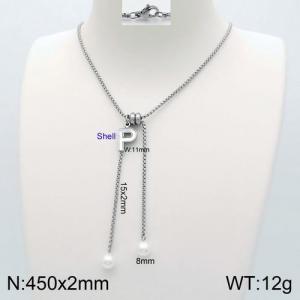 Stainless Steel Necklace - KN111874-Z