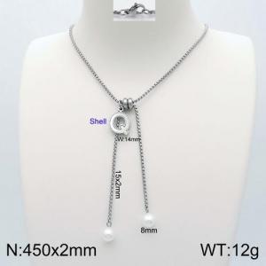 Stainless Steel Necklace - KN111875-Z