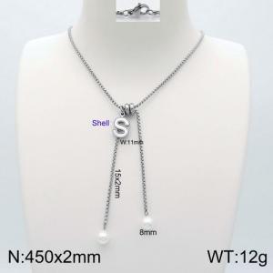 Stainless Steel Necklace - KN111877-Z