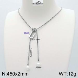 Stainless Steel Necklace - KN111879-Z