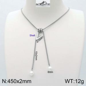 Stainless Steel Necklace - KN111880-Z