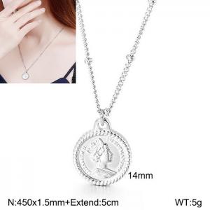 Stainless Steel Necklace - KN112523-Z