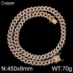 Copper Necklace - KN113026-WGQK