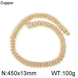 Copper Necklace - KN113042-WGQK