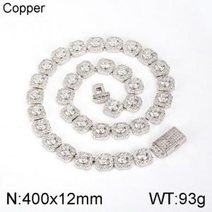 Copper Necklace - KN113053-WGQK