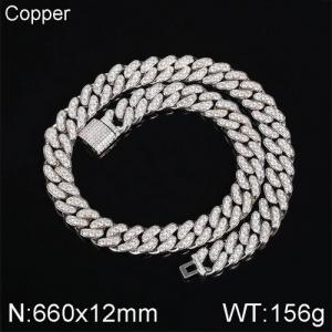 Copper Necklace - KN113068-WGQK