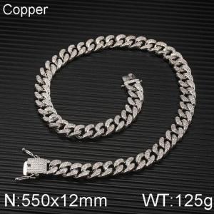 Copper Necklace - KN113105-WGQK