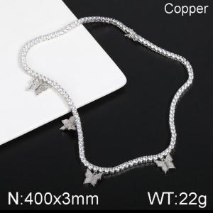 Copper Necklace - KN113406-WGQK