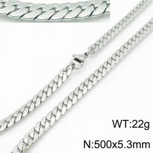 Stainless Steel Necklace - KN113446-Z