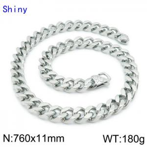Stainless Steel Necklace - KN114238-Z