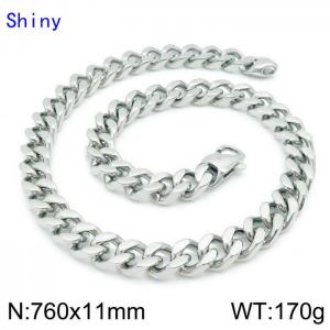 Stainless Steel Necklace - KN114266-Z