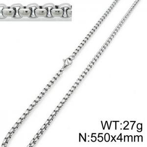 Stainless Steel Necklace - KN114427-Z