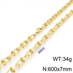 Alloy & Iron Necklaces - KN114693-Z