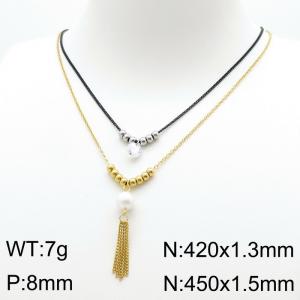 Off-price Necklace - KN114842-KC