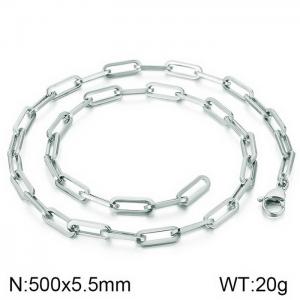 Stainless Steel Necklace - KN114900-Z