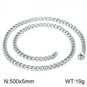 Stainless Steel Necklace - KN114902-Z