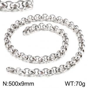 Stainless Steel Necklace - KN114906-Z