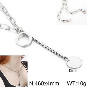 Stainless Steel Necklace - KN114941-Z