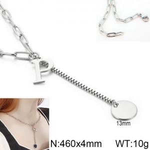 Stainless Steel Necklace - KN114942-Z