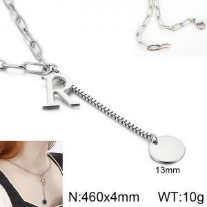 Stainless Steel Necklace - KN114944-Z