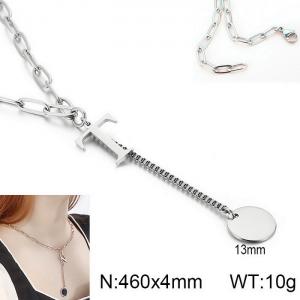 Stainless Steel Necklace - KN114946-Z