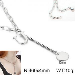 Stainless Steel Necklace - KN114947-Z