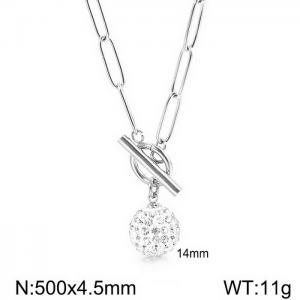 Stainless Steel Necklace - KN115144-Z