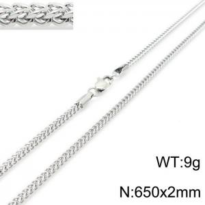 Stainless Steel Necklace - KN115431-K