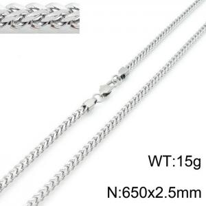 Stainless Steel Necklace - KN115433-K
