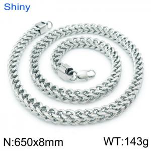Stainless Steel Necklace - KN115443-K