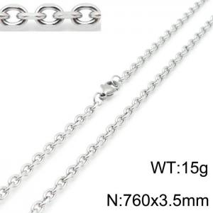 Stainless Steel Necklace - KN115485-Z