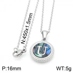 Letter Necklace - KN115579-LB